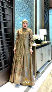 Arsyakayla Alura Dress | Gamis Motif Terbaru | Gamis Kekinian