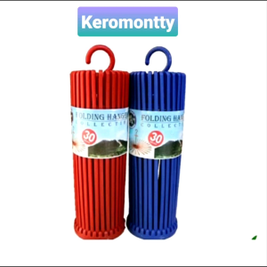 Folding hanger 20 stick / gantungan baju bayi bulat putar