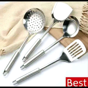 Alat masak spatula Set Isi 4pcs/Sutil Stainless Steel