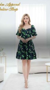THREE LAYER SWEETHEART NECKLINE B07 MINI DRESS