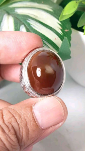 cincin batu akik madu natural realpic
