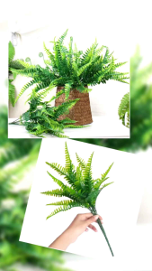 Pakis Kelabang AL26: Daun Plastik Hiasan & Hampers