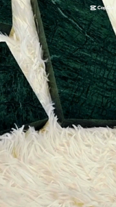 หินเขียวอิตาลีเขียวอิตาลีเป็นหินอ่อนนำเข้าจากประเทศอิตาลีมีลักษณะเป็นสีเขียวแกมขาว มีลายที่โดดเด่นเป็นเอกลักษณ์สวยงาม