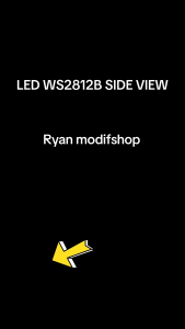 ws2812b side view 170 led dan 144 led per meter led rgb ws2812 side View smartled rgb