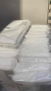 BJÄRSEN เบยร์เชน ผ้าม่านห้องน้ำ ขาว 180x200 ซม. ผ้าม่านห้องน้ำ 180x200 ซม