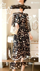 TM 12350 Dress Destina floral import