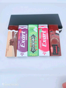 SL Candy and Snack Design Windproof Press Lighter