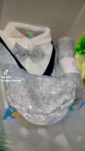 KADO ANAK BAYI SETELAN TUXEDO MEWAH KADO LUCU