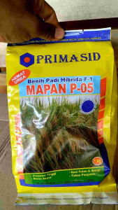 BENIH PADI HIBRIDA MAPAN P-05 BIBIT PADI UNGGUL PRIMASID KEMASAN 1kg ORIGINAL