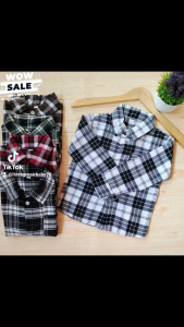 Kemeja Anak Bahan Flanel Premium 2-6 Tahun