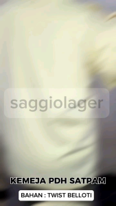 Baju Kemeja PDL Satpam Security Krem Cream Krim Terbaru - Baju Kemeja Satpam PDH Krem 2022