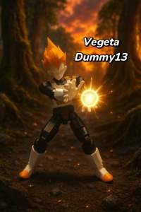 Mô hình lắp ráp vegeta dummy 13 kèm phụ kiện thay thế khớp cử động linh hoạt - Inno3d