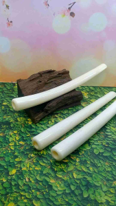 Pipa once cangklong tulang kerbau bulat super putih B101