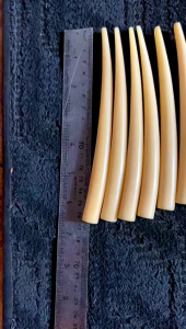 once tulsap pipa tulang sapi super panjang 16 cm lubang multifungsi stok terbatas