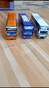 MINIATUR BUS BASURI MAUDY JB5, MINIATUR BUS BASURI AARSID TERMURAH, MINIATUR BUS ONE PIECES BASURI PANJANG BUS 32CM