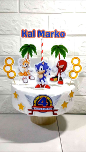 Super SoNick Cake Topper (High-quality Personalize Ready-to-use)