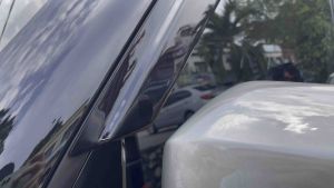 Jetour T2 Door Visor With 3M Tape Window Vent Visor Deflectors Air Press Accessories