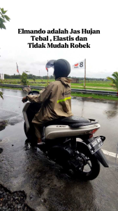 Jas Hujan Outfit Model Kekinian: Bahan Tebal & Elastis, Dapat Digunakan Ulang & Tahan Air