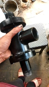 Water Swivel tabung 2.5in as 1¼ model spollkop