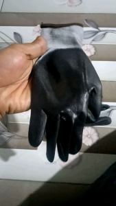 sarung tangan glove whorsip dari bahan karet dan nilon whorship hitam 1pasang