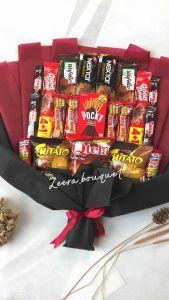 (B25) Buket snack/snack bouquet/bucket snack [INCLUDE: card + packing]