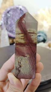 Natural Precious Landscape Picture Jasper Crystal Point Ornament LPJ06 #CrystalPoint