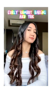 Catokan Keriting Keramik Otomatis Catok Curly Rambut Catokan Pengeriting Libra Hair Styler