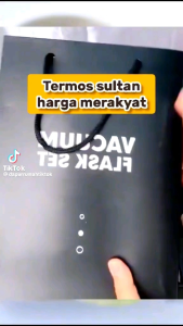 TERMOS SULTAN VACUM FLASK SET TUMBLER SULTAN GIFT PLUS CANGKIR PREMIUM 500 ML