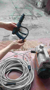 Súng rửa xe HÀNG LOẠI 1 Súng ĐEN rửa xe áp lực cao ren ngoài 22mm và 14mm