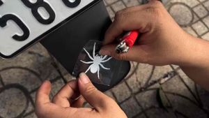 [ 1 TEM ] TEM DECAL NHÊN TRẮNG ( LỘT ĐƯỢC ) DÁN TRANG TRÍ XE