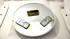 EMBLEM LOGO BAGASI TIPE M ORIGINAL