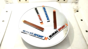 EMBLEM LOGO BAGASI TULISAN SUZUKI SPORT ORIGINAL SGP