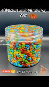 COKLAT KUACI VIRAL BALANG BOTOL (500G) Chocolate Snack Candy Gift Doorgift Goodies Jajan Gula Borong Birthday Cookies