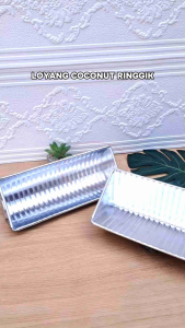 [1 PCS] LOYANG BOLU SEMANGKA ATAU COCONUT / LOYANG PUDING SEMANGKA ATAU COCONUT BAHAN ALUMINIUM TEBAL