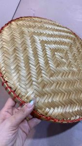 Mẹt tre mẹt nan đựng đồ trang trí handamde lễ Tết decor nhà cửa