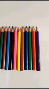1 pack isi 12 pcs pensil warna anak termurah