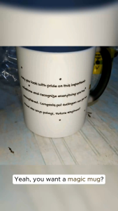 Customized Ceramic Magic Mug Color Changing Mug- for Business Gift Souvenir Gift 11oz with Handle