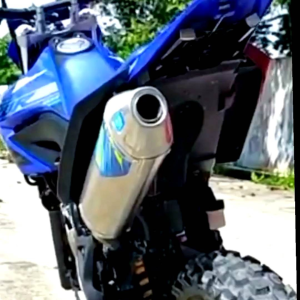 Knalpot Norifumi Rocket4 SS Semi Bending KLX140 KLX150 CRF150L WR155 DTracker Viar Cross X 150