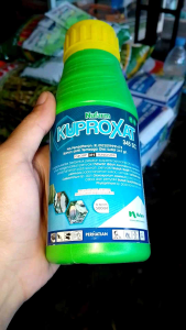 NUFARM KUPROXAT 345 SC FUNGISIDA MENGENDALIKAN PENYAKIT HAWAR DAUN BUSUK BUAH