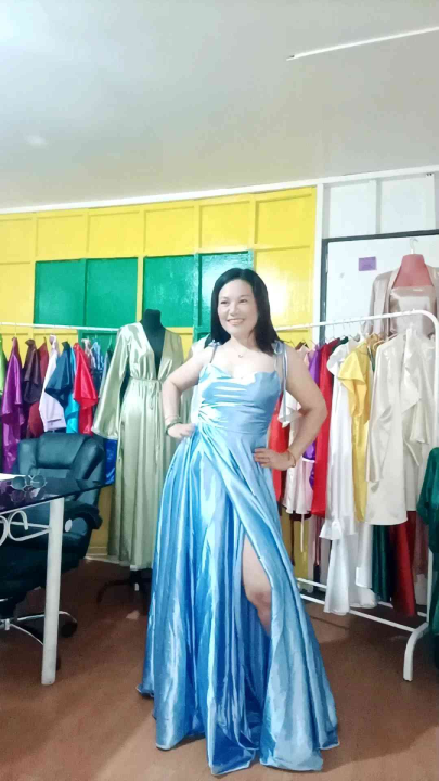 lazada bridesmaid dress