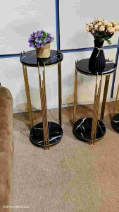 Standing Pot BELVA / Meja Tamu Sudut / Rak Bunga / Furniture Ruang Tamu / Dekorasi Rumah