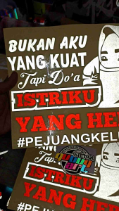 Stiker Kata-kata Nyala Termurah: Desain Unik & Bahan Nyala