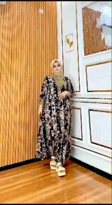 GAMIS SULTAN RENDA GOLD PREMIUM RAYON ORY NEW