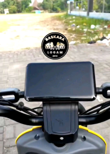 Stang Sepeda Listrik Variasi Stir Hitam Bahan Tebal PNP Tinggal Pasang Semua Merk