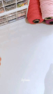 (BKB) Gantungan Tas Bagcharm Macrame Kawat Bulu (bylora)