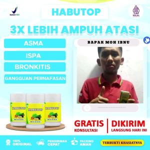 Habutop Herbal De Nature isi 50 Kapsul