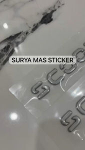 Emblem logo honda scoopy new sepasang motor