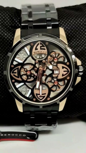 Jam Tangan Pria Terbaru BEROCCO Rantai Stainles Steel Water Resist Tahan Air