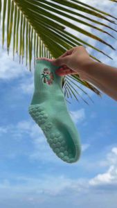 WEAR.ALAZ Binibini Filipina Premium Non-slip Grip socks for Pilates Lagree Barre Yoga Bini