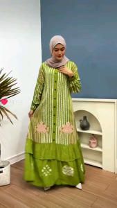 Gamis Susun Batik Cap: Pilihan Pakaian Wanita Nyaman